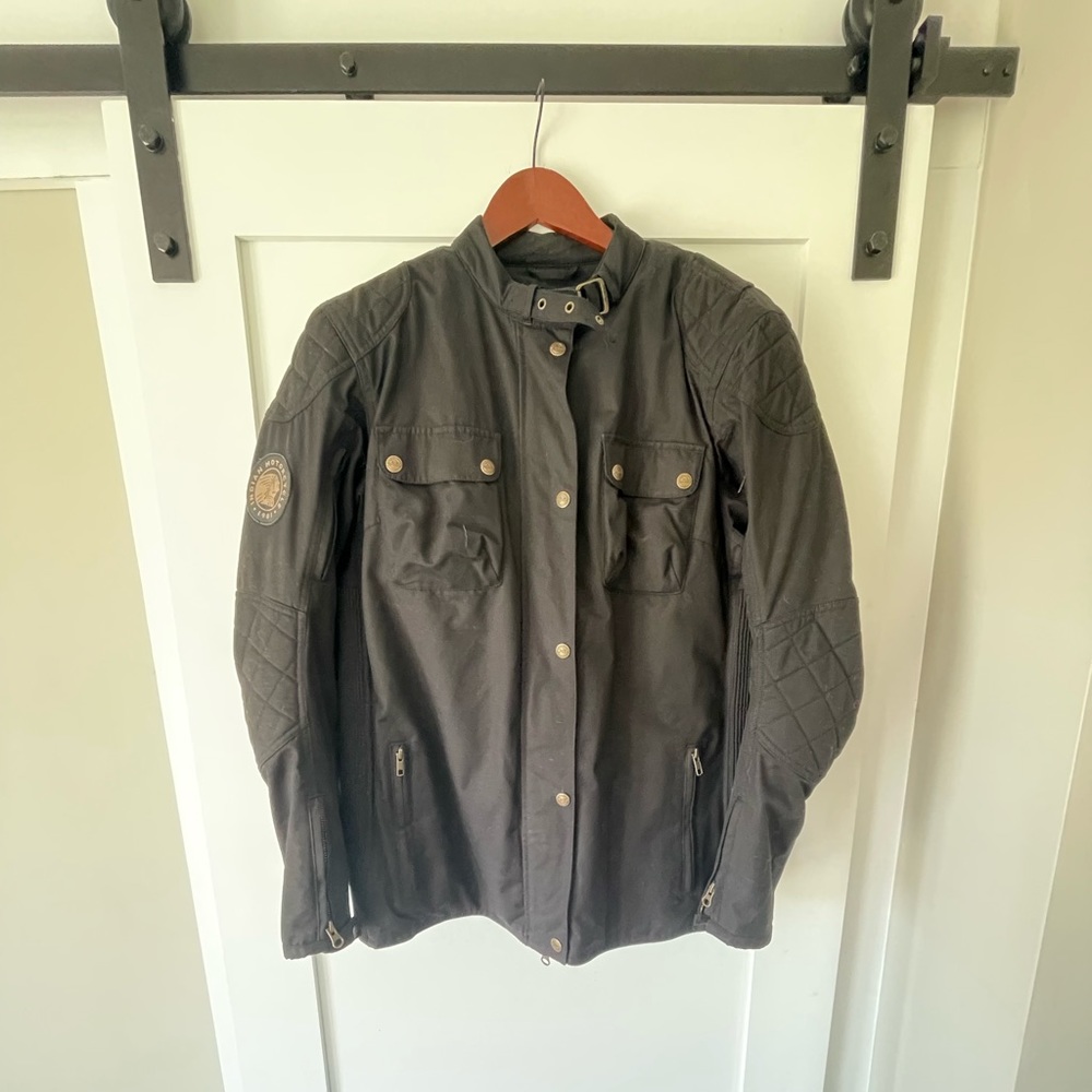 Indian motorcycle jacket, women’s XL